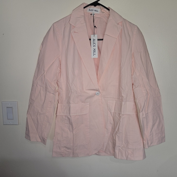 Alex Mill Women's Pink Blazer Size.S - Picture 1 of 6